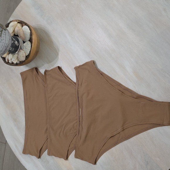3pcs NWOT SKIMS Fits Everybody Cheeky Brief / 4X/OCHRE - Picture 4 of 12